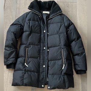 Michael Kors black coat.